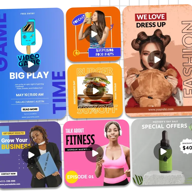 animated videos generated for all genres including lifestyle, gaming, fashion, and more.