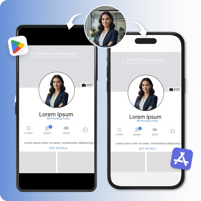 hd quality portraits generated with white background for professional appearance and clarity.