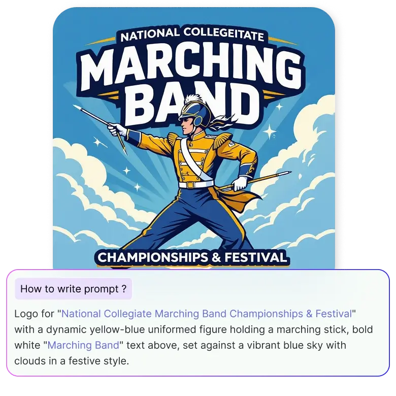 best prompts and elements for band logos to create custom and professional designs using ai.