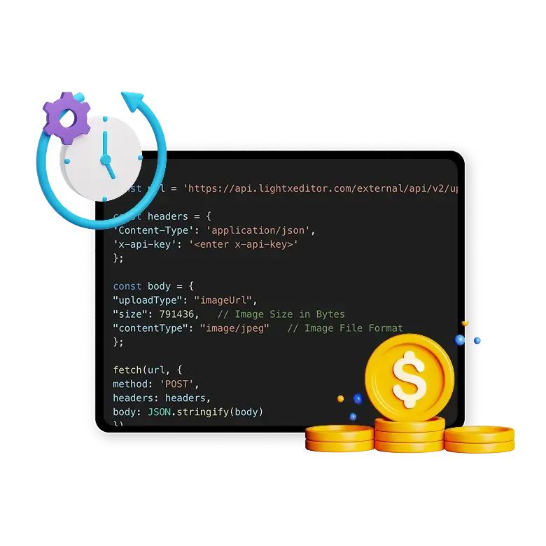 headshot api integrated to generate professional headshots without training custom models.
