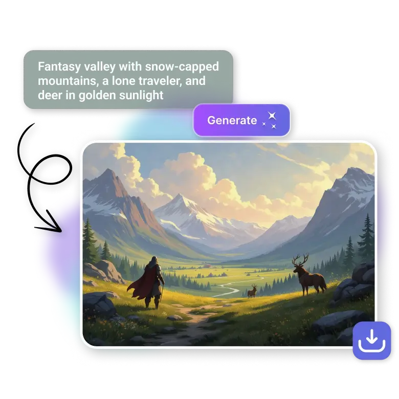 how to generate landscape image and scenery using ai to create stunning, realistic visuals.