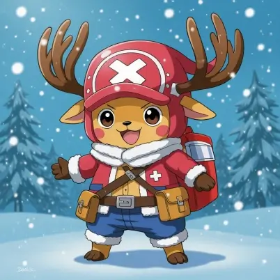 cute anime style illustration generated by ai turning images into charming one piece characters.