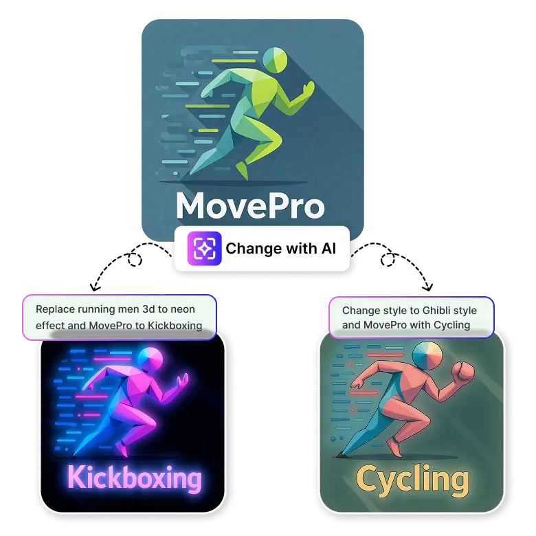 editable ai generated sports logo design allowing you to modify colors fonts and elements to suit your team's identity with ease.