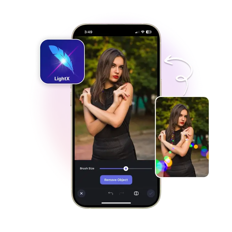 other ai tools available include removing blemishes, objects, and background distractions.