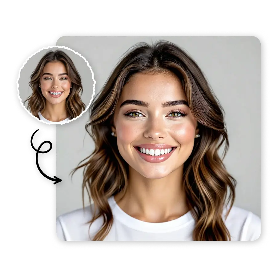 banner image showcasing no braces filter tool for ai-powered smile editing.