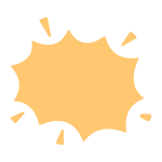 Orange Dialogue Balloon