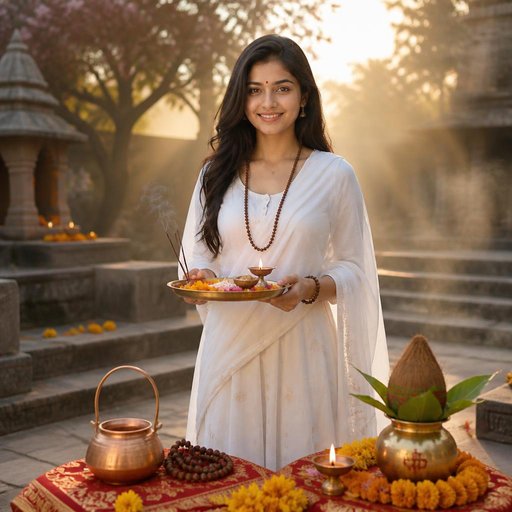 Maa Brahmacharini — Day 2
