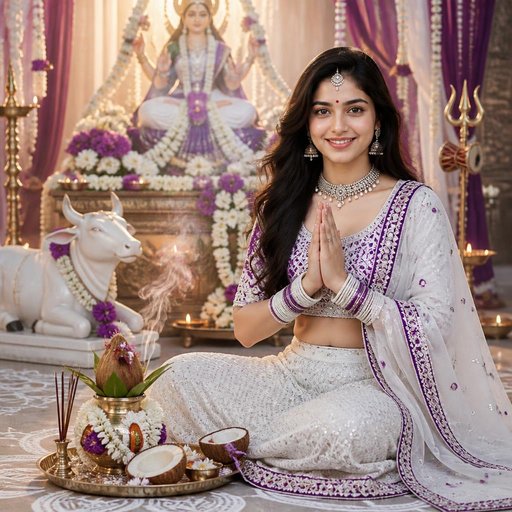 Maa Mahagauri — Day 8