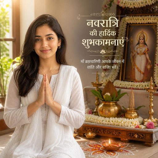 Day 2- Maa Brahnacharini