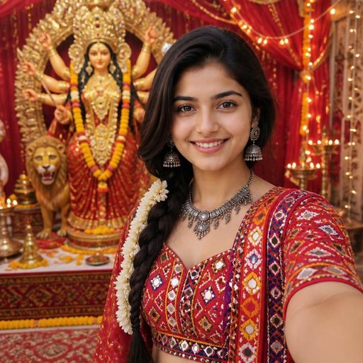 Pandal Selfie