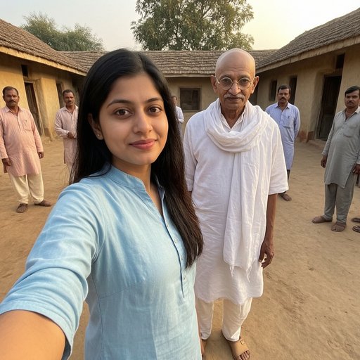 Selfie With Bapu
