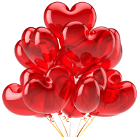 Red Heart Balloon