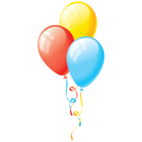 Red Yellow Blue Ballons