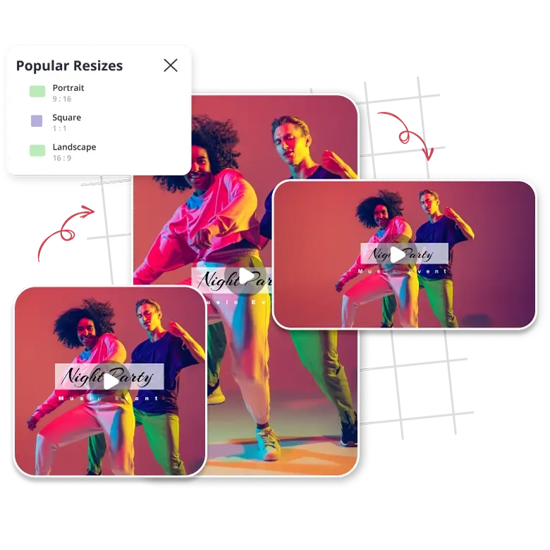 Edit Dimensions for Resizing Video