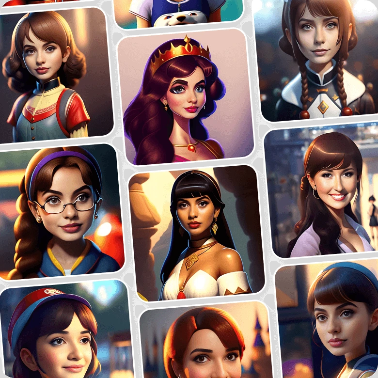 Cartoon Avatar Graphic Maker [+ 80 premade avatars] / Female Avatar 2