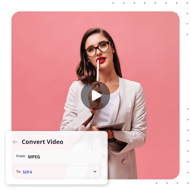 Conver mp4 best sale to mpeg